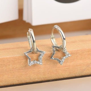 Micara - Starry Hoops - Ohrringe - Ohrringe - Stern - Müller Mode