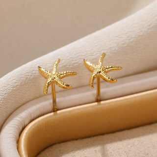 Micara - Starry Shores - Ohrringe - Ohrringe - Goldener Stern - Müller Mode