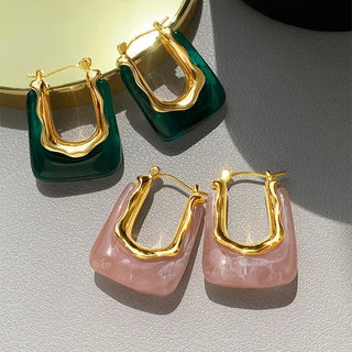 Micara - Velvety Arc - Ohrringe - Ohrringe - Rosa - Müller Mode