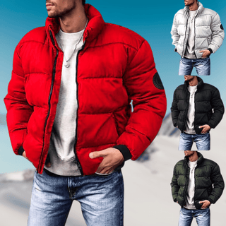 Mikael - Pufferjacke für Männer - Pufferjacken - Rot - Müller Mode