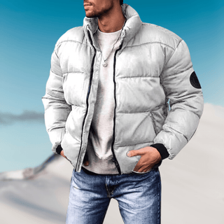 Mikael - Pufferjacke für Männer - Pufferjacken - Weiß - Müller Mode