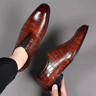 Mikkel - Business - Schuhe für Männer - Schuhe ohne Schnürsenkel - Schuhe - Blau - Müller Mode