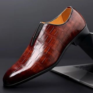 Mikkel - Business - Schuhe für Männer - Schuhe ohne Schnürsenkel - Schuhe - Blau - Müller Mode