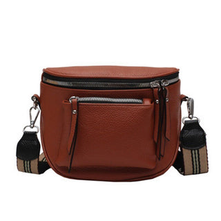 Mona - Handliche Schultertasche - Crossbody - Tasche - Schultertaschen - Braun - Müller Mode
