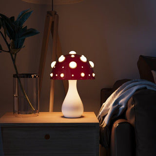 MushLight - Tischlampe - Tischlampe - Rot - Müller Mode
