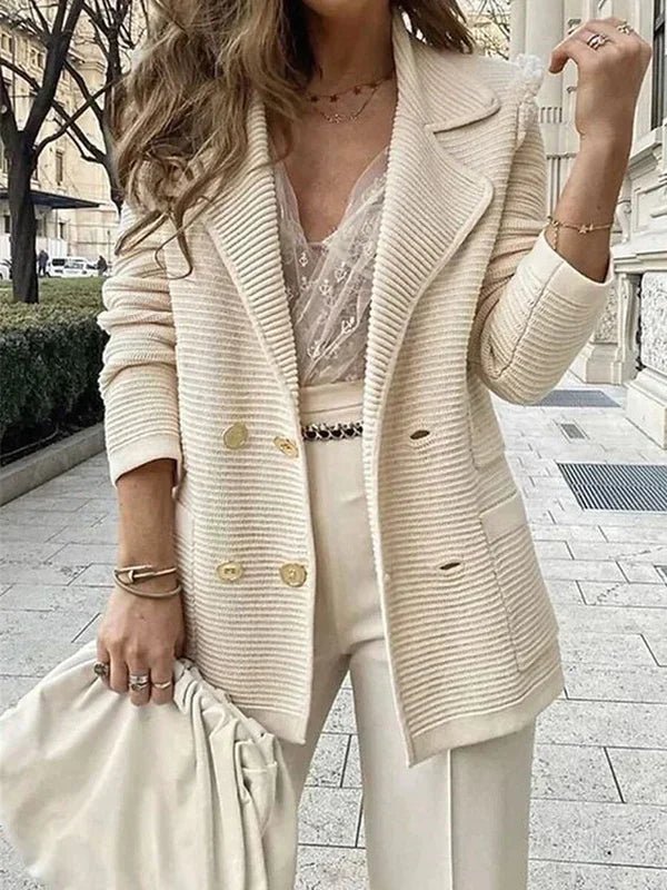 Luna - Eleganter stylischer Blazer mit handgefertigten Details