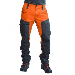 Nolan - Wetterfeste Cargohose - Robuste Konstruktion - Cargohosen - Orange - Müller Mode