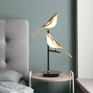Ombre - LED Tischlampe - Tischlampe - Gold - Müller Mode