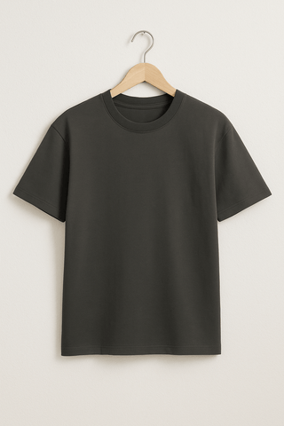 Owen T-Shirt Rundhals Kurzarm - T-shirt - Grau - Müller Mode