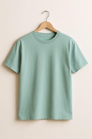 Owen T-Shirt Rundhals Kurzarm - T-shirt - Hellblau - Müller Mode