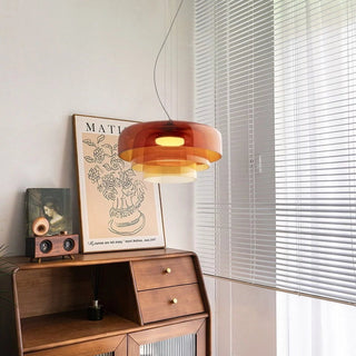 Ozone - Einzigartige Hängelampe - Deckenleuchte - Orange - Müller Mode