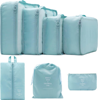 PackingBag - Reisetaschen für Koffer - Organizer - Reisetaschen - Hellblau - Müller Mode