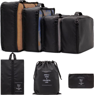 PackingBag - Reisetaschen für Koffer - Organizer - Reisetaschen - Schwarz - Müller Mode