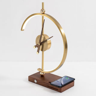 Phare - Clock Lamp - Tischlampe - Gold - Müller Mode