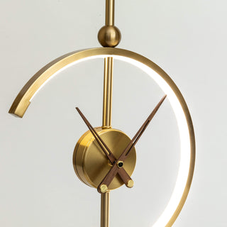 Phare - Clock Lamp - Tischlampe - Gold - Müller Mode