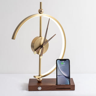 Phare - Clock Lamp - Tischlampe - Gold - Müller Mode