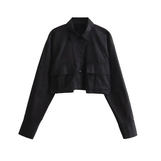 Piper - Langärmliges Bluse - Stylisch Geschnittene Länge - Bluse - Schwarz - Müller Mode