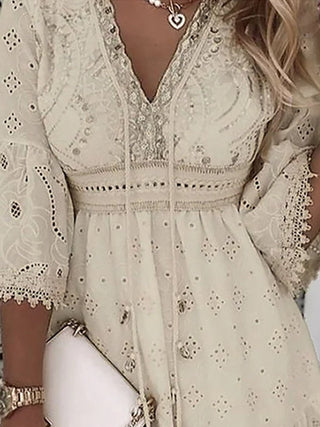 Rahel - Kleid - Atmungsaktiv - Kleider - Weiß - Müller Mode