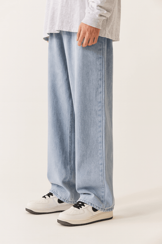 Rainer Locker geschnittene Jeans - Hosen - Blau - Müller Mode