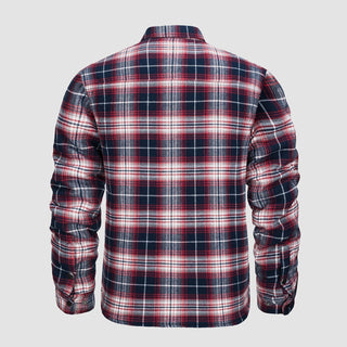 René - Modische Jacke - Bomberjacken - Rot Blau - Müller Mode