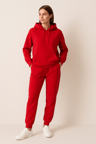 Robin Unisex Hoodie und Jogginghose im Set - Sweatshirts & Hoodies - Lila - Müller Mode