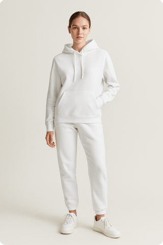 Robin Unisex Hoodie und Jogginghose im Set - Sweatshirts & Hoodies - Rot - Müller Mode