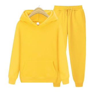 Robin - Trainingsanzug - Sweatshirts & Hoodies - Gelb - Müller Mode