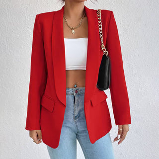 Ronja - Blazer - Klassisches Design - Blazers - Rot - Müller Mode