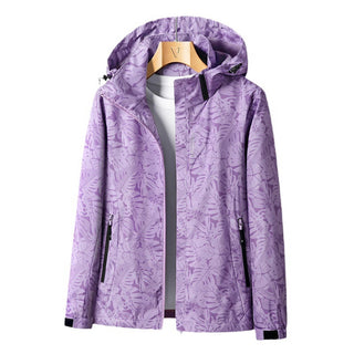 Sanne - Herbstmantel für Damen - Leichte Jacken - Lila - Müller Mode