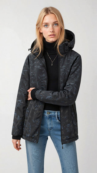 Sanne - Herbstmantel für Damen - Leichte Jacken - Türkis - Müller Mode
