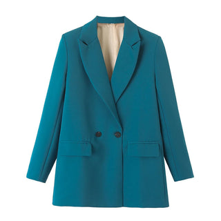 Sarina Blazer mit Knopfleiste - Blazers - Blau - Müller Mode