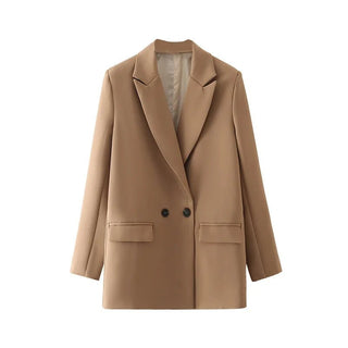 Sarina Blazer mit Knopfleiste - Blazers - Kaffee - Müller Mode