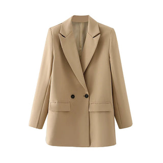 Sarina Blazer mit Knopfleiste - Blazers - Khaki - Müller Mode