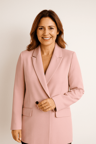 Sarina Blazer mit Knopfleiste - Blazers - Rosa - Müller Mode