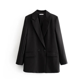 Sarina Blazer mit Knopfleiste - Blazers - Schwarz - Müller Mode