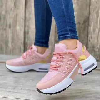 Sille - Bequeme Trainingsschuhe - Wanderschuhe - Sneakers - Schwarz - Müller Mode