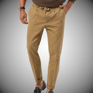 Simon - Hybridhose - Sommerhose - Chinos - Khaki - Müller Mode