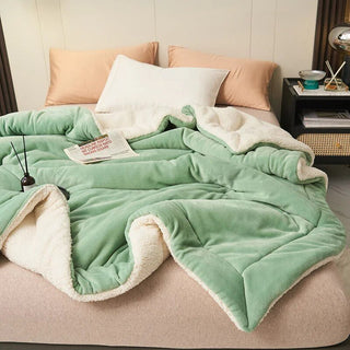 SnuggleSoft - Ultraweich - Doppelseitig - Gadgets - Grün - Müller Mode