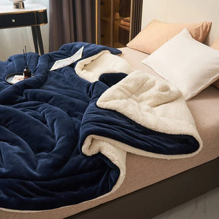 SnuggleSoft - Ultraweich - Doppelseitig - Gadgets - Marineblau - Müller Mode