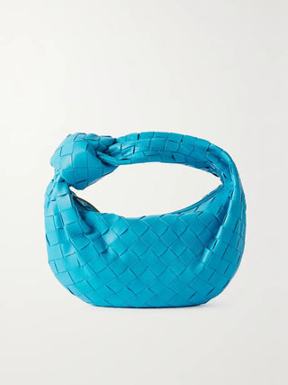 Sonya - Handtasche - Elegantes gewebtes Design - Schultertaschen - Blau - Müller Mode