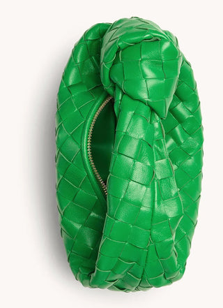 Sonya - Handtasche - Elegantes gewebtes Design - Schultertaschen - Grün - Müller Mode