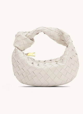 Sonya - Handtasche - Elegantes gewebtes Design - Schultertaschen - Off - white - Müller Mode