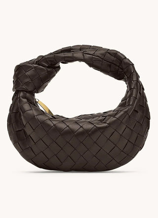 Sonya - Handtasche - Elegantes gewebtes Design - Schultertaschen - Dunkelbraun - Müller Mode