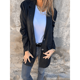 Sonya Mittellanger Mantel - Leichte Jacken - Schwarz - Müller Mode