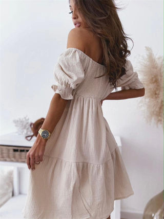 Tamara - Sommerkleid - Off - Shoulder - Kleider - Schwarz - Müller Mode