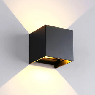 UrbanGleam - Kabellose LED - Wandleuchte - Außenbeleuchtung - Schwarz - Müller Mode