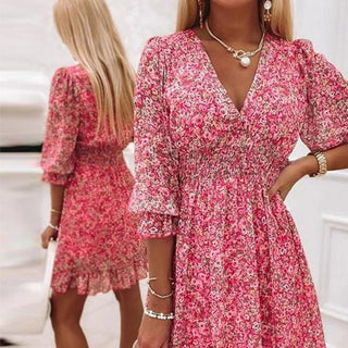 Valentina - Boho Kleid - Luftig - Kleider - Rosa - Müller Mode