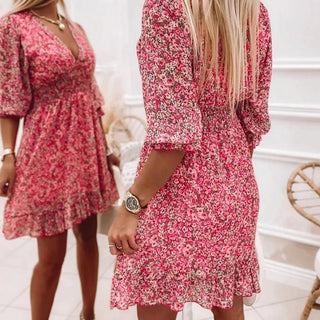 Valentina - Boho Kleid - Luftig - Kleider - Rosa - Müller Mode