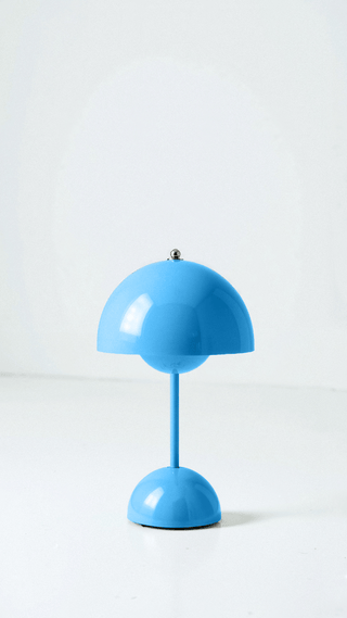 Veluce - Elegante Tischlampe - Tischlampe - Blau - Müller Mode