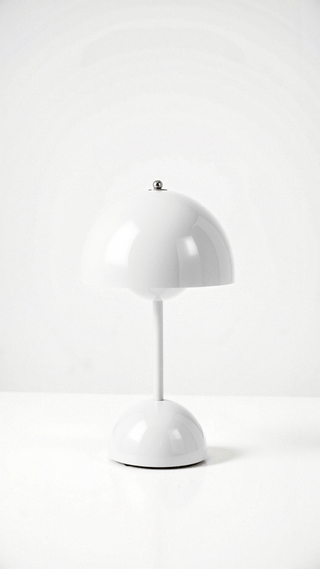 Veluce - Elegante Tischlampe - Tischlampe - Weiß - Müller Mode